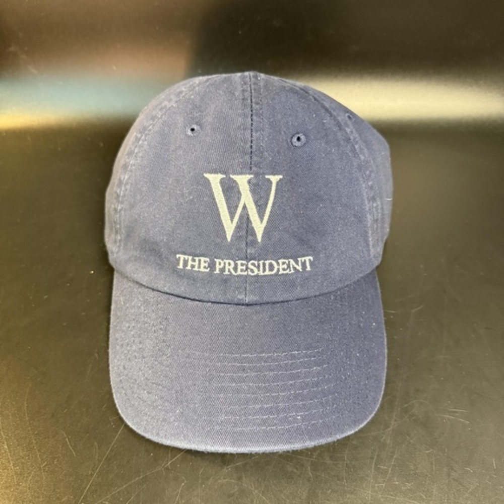 Bayside W The President Navy Blue Cotton Baseball Hat Made in USA Mens‎ OSFM